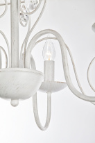 Купить Подвесная люстра Eurosvet 60018/3 белый с золотом