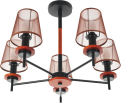 Купить Люстра на штанге MyFar MR1851-5C