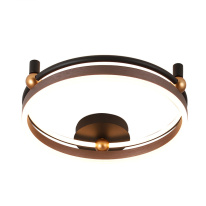 Цена на Накладной светильник Crystal Lux FERNANDO PL48W LED COFFEE/BLACK