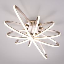 Цена на Накладная люстра Eurosvet 90100/5 сатин-никель