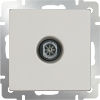 Фото Розетка Werkel WL03-TV-2W-ivory (слоновая кость)