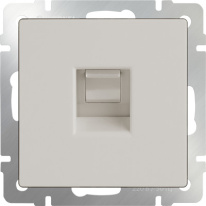 Фото Розетка Werkel WL03-RJ-11-ivory (слоновая кость)