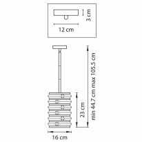 Купить с доставкой по Москве и России Подвесная люстра Lightstar 746018
