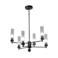 Фото Люстра на штанге AM Group INDIGO SP6 PEARL BLACK