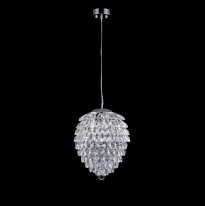 Фото Подвесной светильник Crystal Lux CHARME SP2+2 LED CHROME/TRANSPARENT