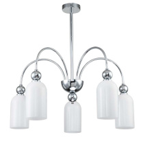 Люстра на штанге Escada 686/5PL Chrome Купить с доставкой по Москве и России Люстра на штанге Escada 686/5PL Chrome