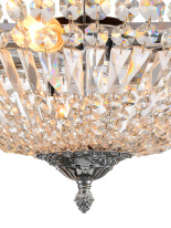 Купить Люстра на штанге Natali Kovaltseva ROCOCO 81406/4C CHROME