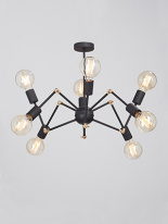 Фото Люстра на штанге Vitaluce V4897-1/8PL