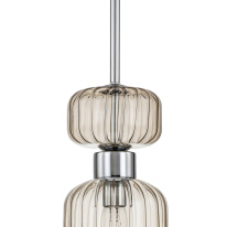 Цена на Подвесной светильник Escada 1141/1S Chrome/Beige