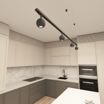 Цена на Светильник на шине Denkirs DK6070-BK