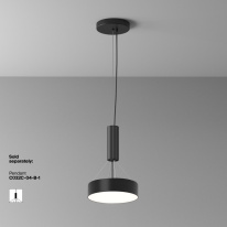 Накладной светильник Maytoni Technical C032CL-24W4K-RD-B в интернет магазине Гет Лайт