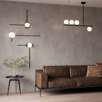 Купить Люстра на штанге Eurosvet 70136/4 черный жемчуг