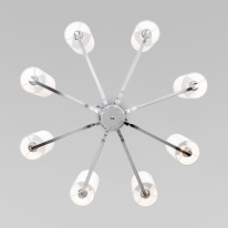 Цена на Подвесная люстра Eurosvet 60128/8 хром