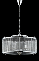 Подвесная люстра Crystal Lux TADEO SP6 D600 CHROME/TRANSPARENTE Купить Подвесная люстра Crystal Lux TADEO SP6 D600 CHROME/TRANSPARENTE