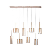 Цена на Каскадная люстра AM Group AM355-8AMBER