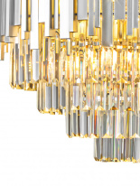 Подвесная люстра Natali Kovaltseva VERTIGO 81440/8C SILVER в интернет магазине Гет Лайт