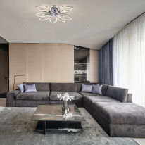 Цена на Накладная люстра Eurosvet 90092/8 хром