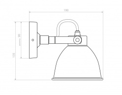 Бра Covali WL-50718 Цена на Бра Covali WL-50718
