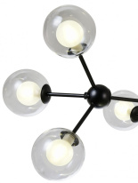 Купить Люстра на штанге Natali Kovaltseva VENTI 81422/8C BLACK