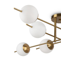 Купить с доставкой по Москве и России Накладная люстра Freya FR5205PL-08BS