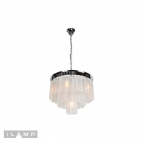 Каскадная люстра iLamp 10495-5+1P CR в интернет магазине Гет Лайт