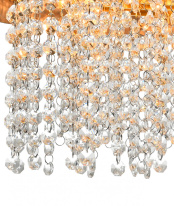 Купить Подвесная люстра Natali Kovaltseva EMPIRE 76014/5C GOLD