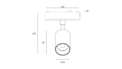 Купить Светильник на шине SWG pro SL-SLIM-SPWH-15-CCT