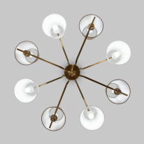 Купить Люстра на штанге Eurosvet 60149/8 латунь