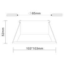 Встраиваемый светильник ST-Luce ST207.518.01 в интернет магазине Гет Лайт