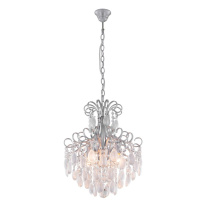 Каскадная люстра Crystal Lux SEVILIA SP4 SILVER Фото Каскадная люстра Crystal Lux SEVILIA SP4 SILVER