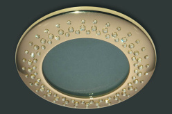 Фото Встраиваемый светильник Donolux N1519-KG/jonguil, 96 крист.