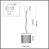 Подвесной светильник Odeon Light 5047/20L Купить Подвесной светильник Odeon Light 5047/20L