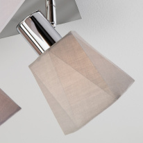 Купить Накладная люстра Eurosvet 20087/4 хром/серый