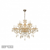 Фото Подвесная люстра iLamp 81072-8+4 WH