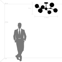 Люстра на штанге Lightstar 785063 в интернет магазине Гет Лайт