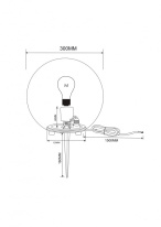 Купить с доставкой по Москве и России Садово-парковый светильник Maytoni O594FL-01W