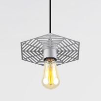 Фото Подвесной светильник Eurosvet 50167/1 серебряный