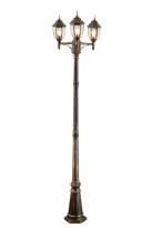 Фото Садово-парковый светильник ARTE Lamp A3151PA-3BN