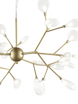 Купить Подвесная люстра Natali Kovaltseva GRACE 75125/27С GOLD SATIN