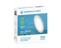 Цена на Встраиваемый светильник Ambrella Light 300154