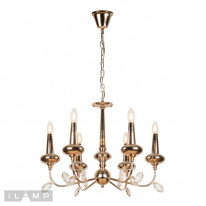 Цена на Подвесная люстра iLamp 1020-6GD