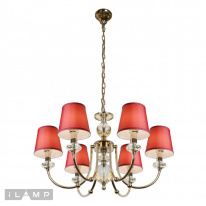 Подвесная люстра iLamp P2344-6 nic в интернет магазине Гет Лайт