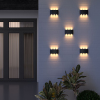 Цена на Светильник настенный Elektrostandard 1551 TECHNO LED TWINKY TRIO черный