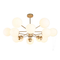 Люстра на штанге Escada 2110/12P Gold Фото Люстра на штанге Escada 2110/12P Gold