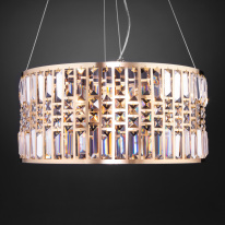 Купить Подвесная люстра Eurosvet 10125/5 золото/прозрачный хрусталь Strotskis Smart (10116/5)