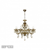 Фото Подвесная люстра iLamp 61079-8 BR