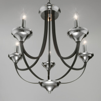 Купить Подвесная люстра Eurosvet 60098/5 хром