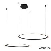 Купить Подвесная люстра Crystal Lux MANZANA SP53W LED BLACK