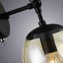 Бра ARTE Lamp A1664AP-1BK Купить Бра ARTE Lamp A1664AP-1BK