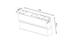 Купить Светильник на шине SWG pro DL-SLIM-FLWH-10-CCT